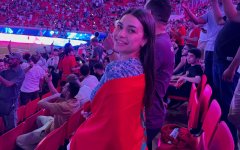 Farah El Khalifi, vrouw van topscorer Yassir Zabiri, viraal na WK-zege