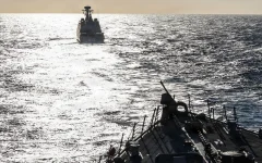 Amerikaanse torpedobootjager maakt indruk bij Marokkaanse kust 