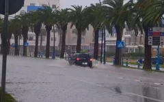 Storm Emilia zet Noord-Marokko onder water (video)