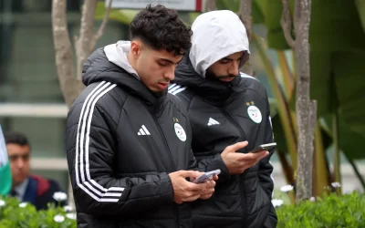 Algerijns elftal in Marokko lastiggevallen door eigen camera's 