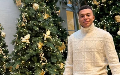 Kylian Mbappé viert kerst met familie in Rabat