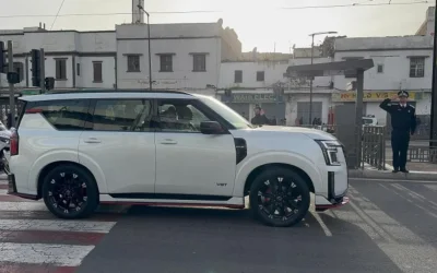 Koning Mohammed VI verrast Casablanca met rit in Nissan Patrol