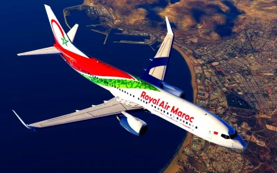 Royal Air Maroc pakt uit met historische vlucht 