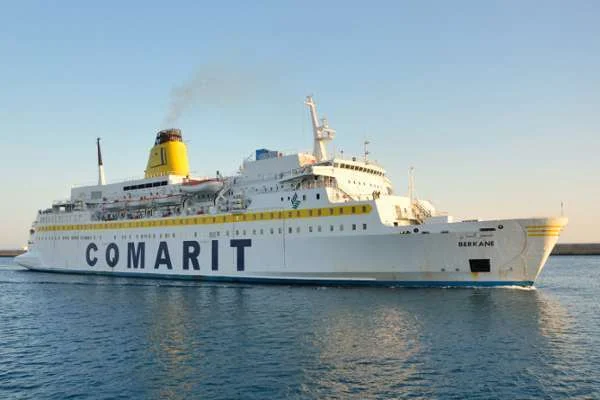 Marokkaanse reuzenschip 'Berkane' geabandonneerd