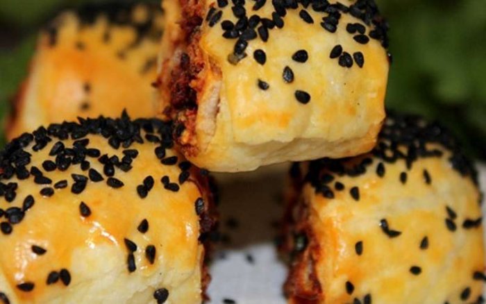 Marokkaanse hapjes met worst