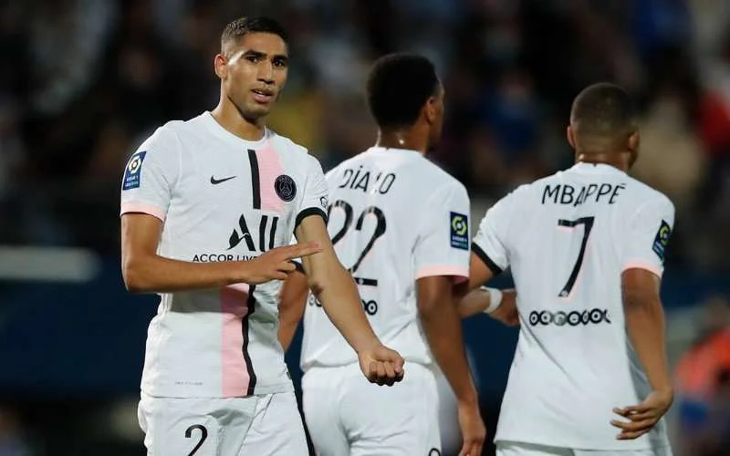 Achraf Hakimi verkozen tot beste Marokkaanse speler in het buitenland