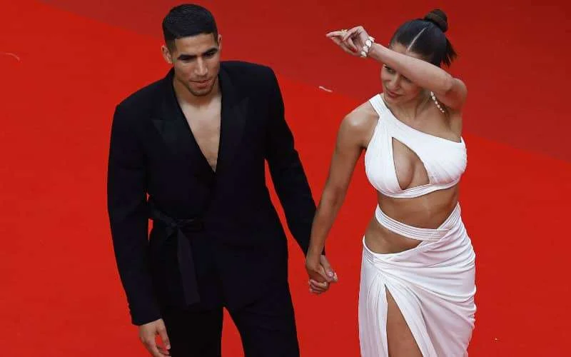 Achraf Hakimi en Hiba Abouk schitteren op filmfestival Cannes