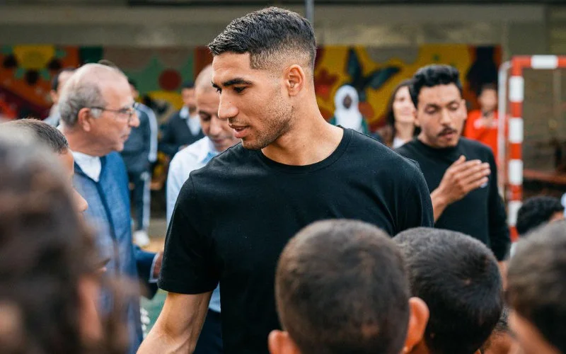 Achraf Hakimi wint 2 miljoen Instagram-volgers in één dag