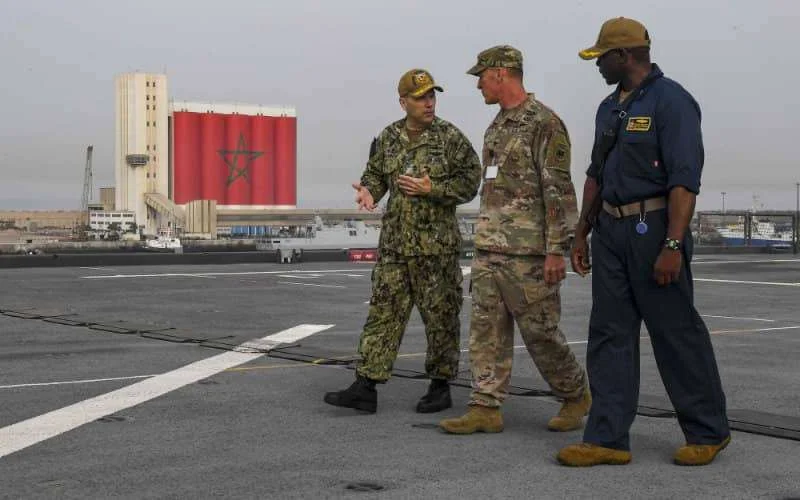 Royal Armed Forces nemen deel aan decontaminatie-oefening