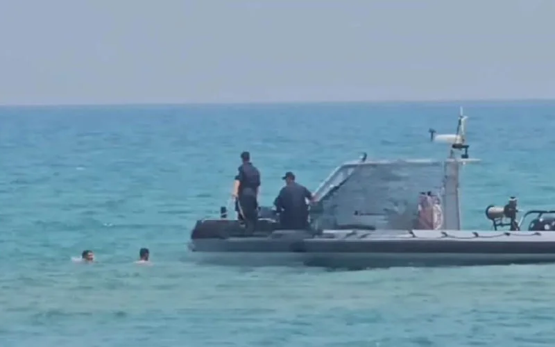 Jetski-drama Saidia bijna herhaald: Algerijnen zwemmen zich klem