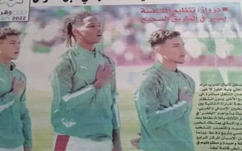 Algerijnse eindredacteur verliest baan door foto Marokkaans team