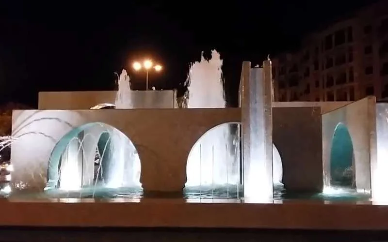 Nieuw in Marrakech: fontein van de zeven poorten