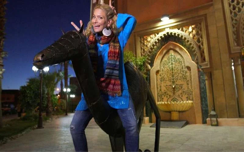 Journaliste NBC op ontdekkingsreis in Marrakech