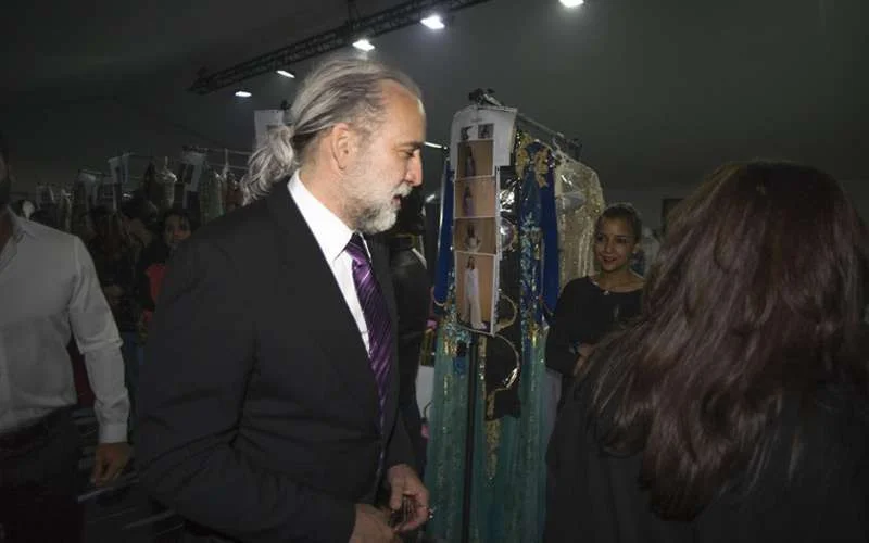 Nicolas Cage onverwachte gast op mode-evenement Caftan 2015