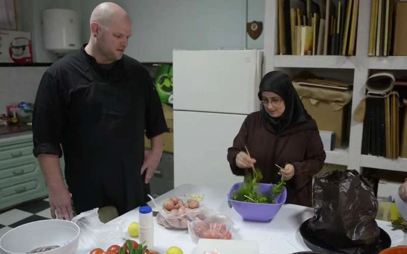 Vrouwen Tanger maken kennis met Amerikaanse keuken