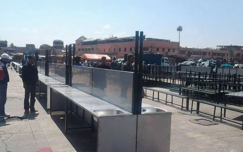 Restaurants Djemaa El Fna krijgen omstreden nieuwe look 