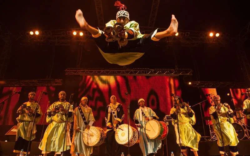 Gnaoua muziekfestival in Essaouira