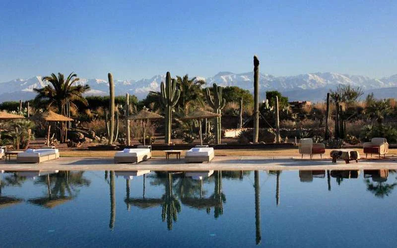 Marokkaanse boerderij bij beste natuurbestemmingen ter wereld