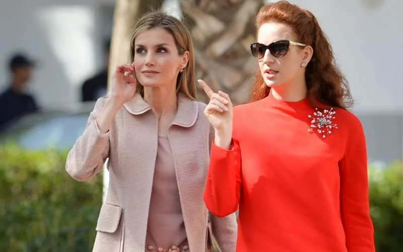 Lalla Salma in lijst geëngageerde prinsessen Vanity Fair