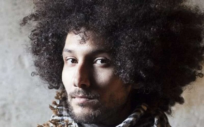 Marokkaanse artiest Walid Ben Selim in Utrecht