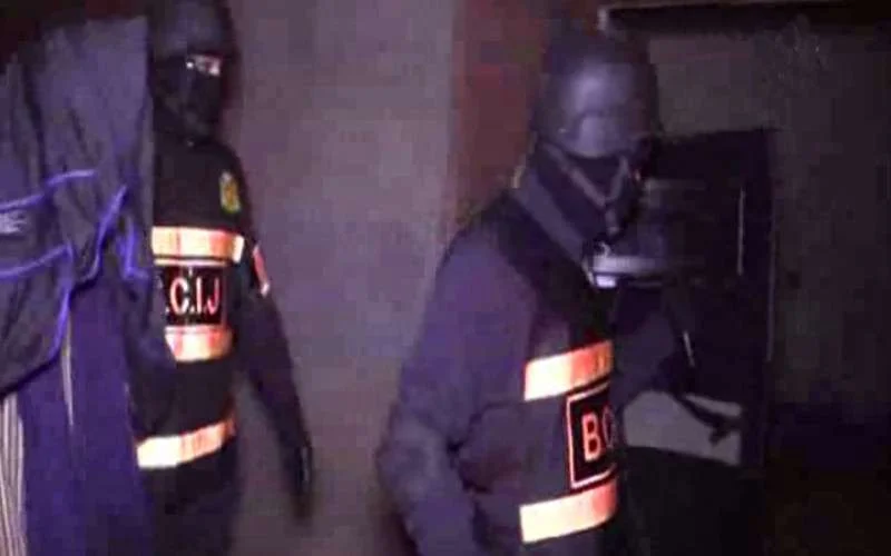 Beelden arrestatie IS-aanhanger in Marokko