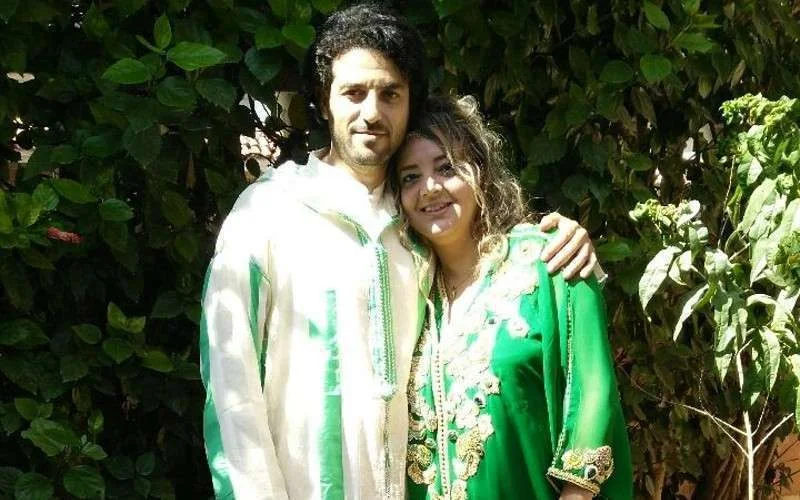 Foto's bruiloft Marokkaanse acteur Hicham Bahloul