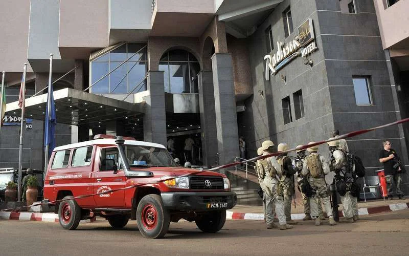 Marokkaan vertelt 'slagveld' Bamako