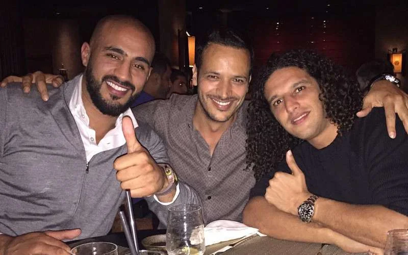 Badr Hari in Dubai met Ali B 
