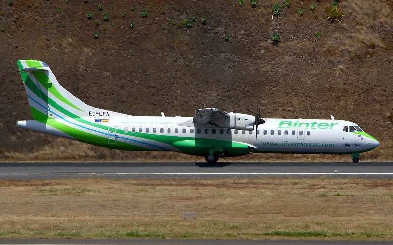 Noodlanding toestel Binter Canarias in Agadir