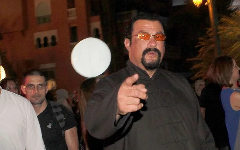 Steven Seagal op mode-evenement Caftan 2016 (foto's)