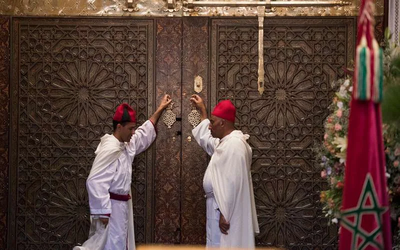 Exclusieve foto's van het koninklijk paleis in Casablanca