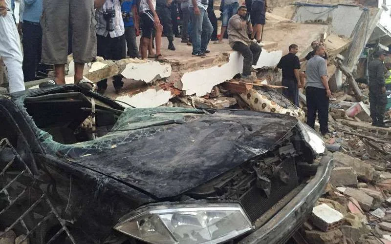 Instorting gebouw Casablanca: dodenaantal neemt toe (foto's)