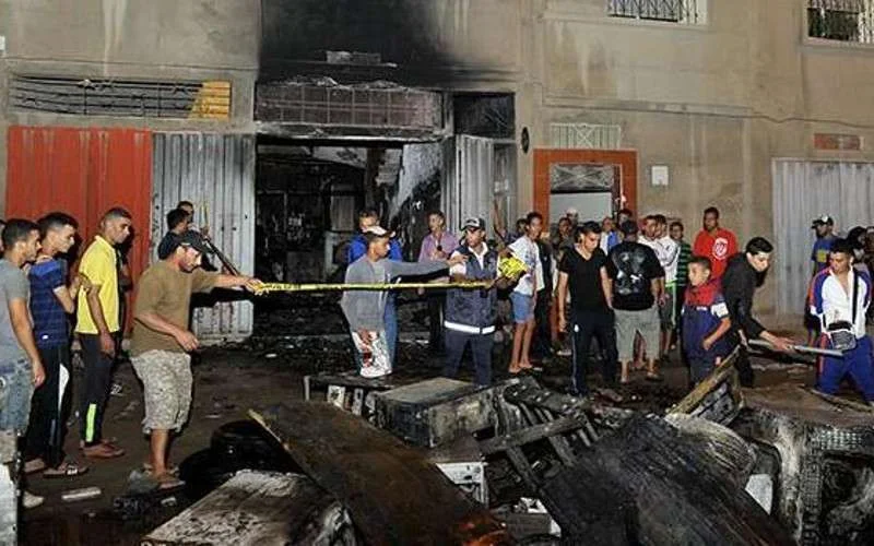 Twee kinderen komen om bij brand in Casablanca