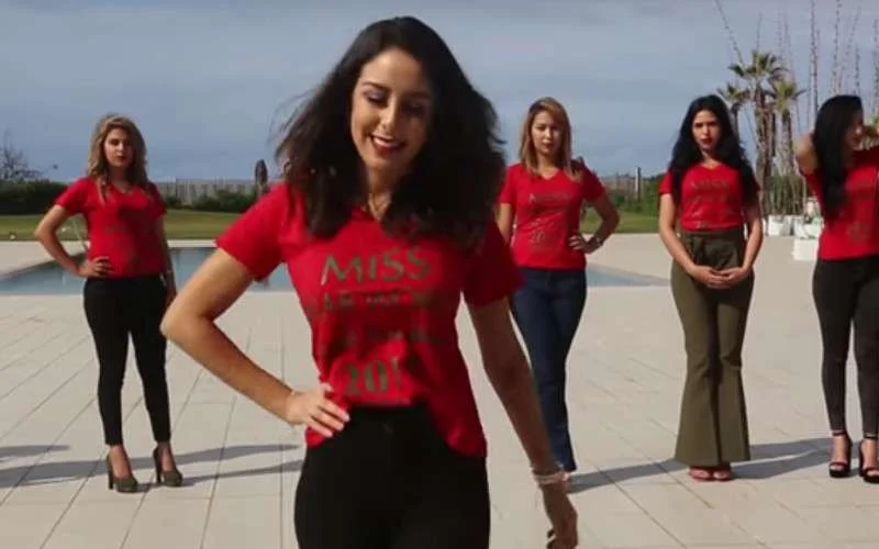 Marokkaanse kandidates Miss Arab World (video)