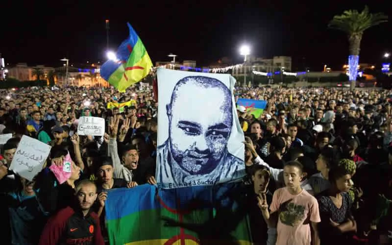 Gewapende aanvallen tijdens demonstratie voor visboer Mohsin Fikri in Nador