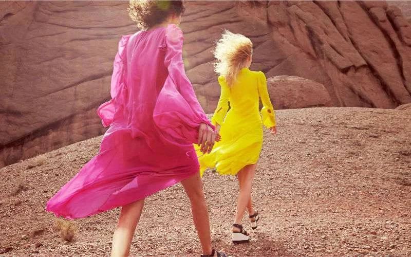 Atlasgebergte Marokko decor nieuwe collectie Mango (video)