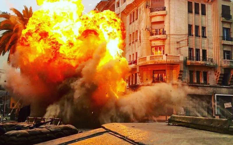 Chinees leger bestormt Rabat (foto's en video)