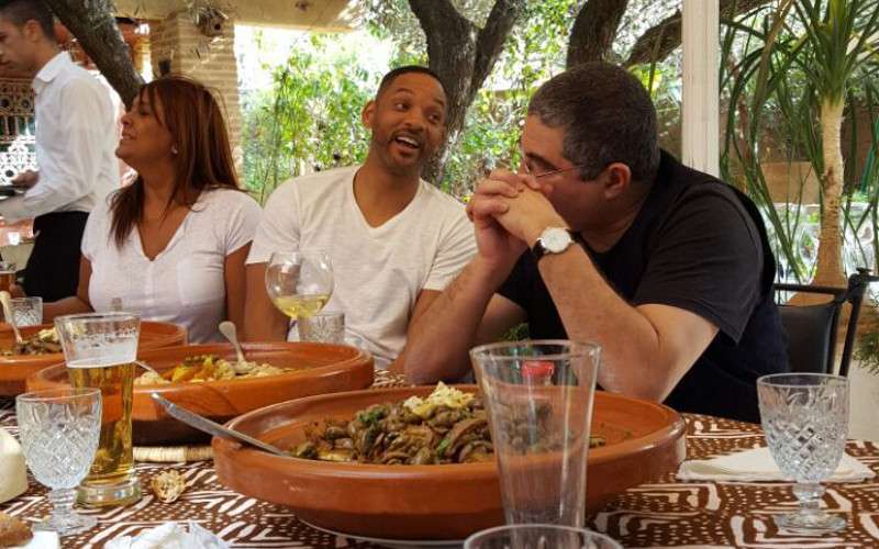 Will Smith in Marrakech (foto's)