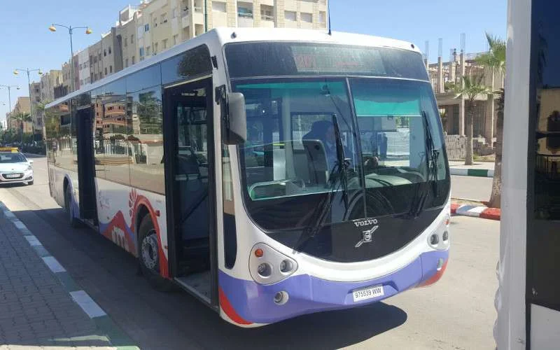 Nieuwe bussen in Meknes (foto's)
