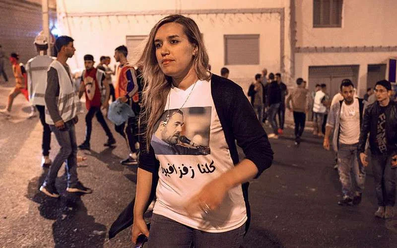 Nawal Ben Aissa, nieuwe figuur van de protesten in de Rif