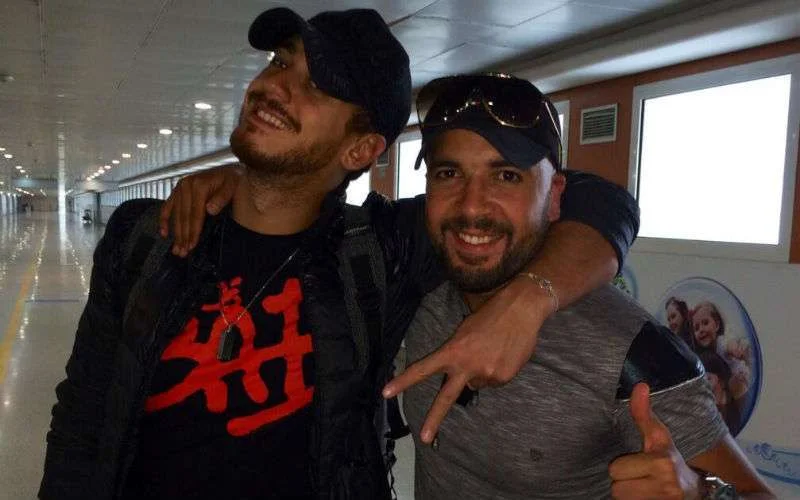 Douzi brengt bezoek aan Saad Lamjarred in Parijs