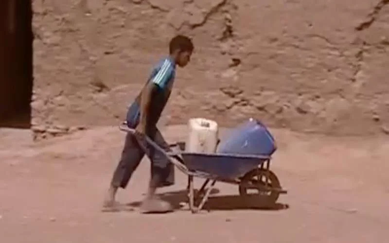 Er is te weinig water in Marokko (video)
