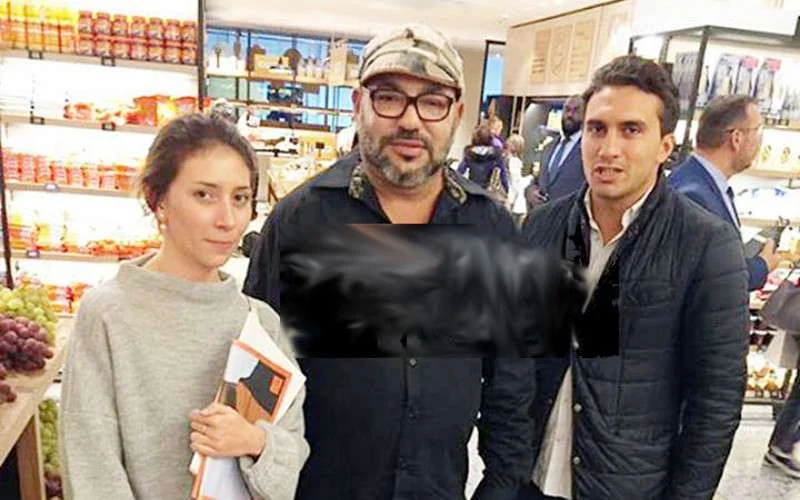 Franse broer en zus dolblij na ontmoeting met Koning Mohammed VI (foto)