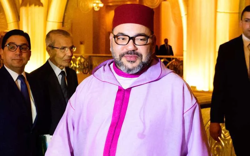 Koning Mohammed VI in Qatar aangekomen