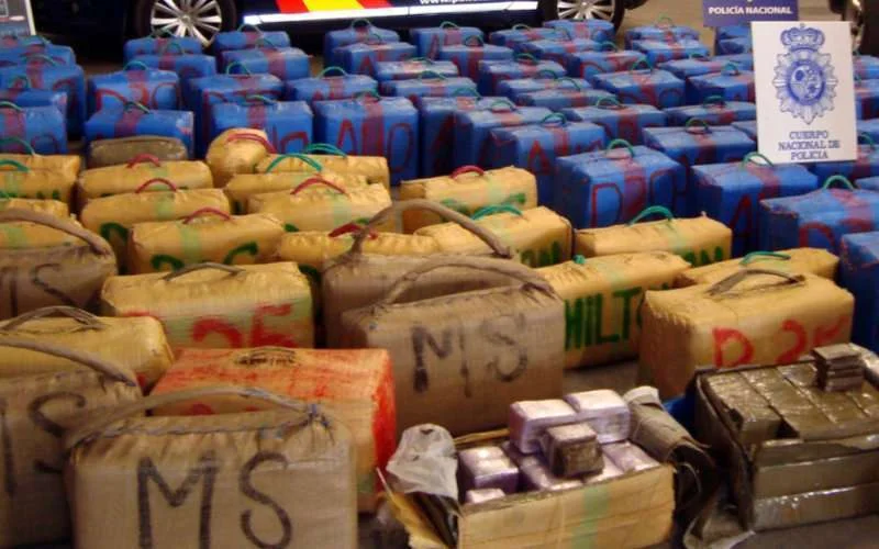 Spanje: 2,3 ton hasj onderschept na anoniem mailtje aan politie
