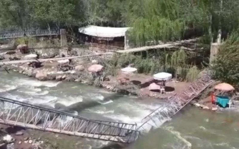 Marokko: zeven kinderen gewond door instorting brug