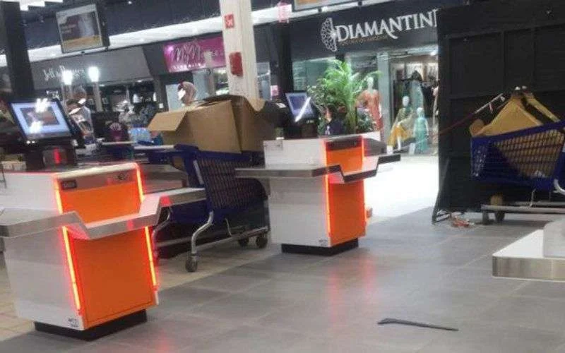 Automatische kassa doet intreden bij Marjane