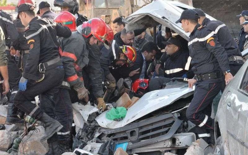 Instorting muur in Fez kost leven aan bejaarde man