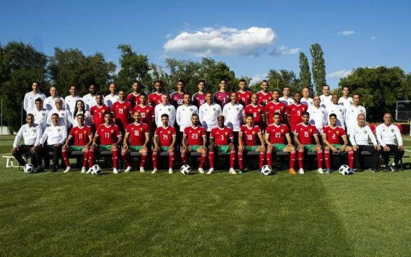 WK-2018: dit is de officiële foto van de Atlas Leeuwen