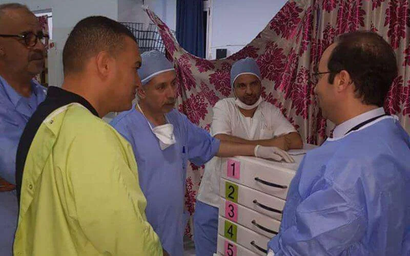 Verrassingsbezoek minister aan Saniat Rmel ziekenhuis in Tetouan (foto's)